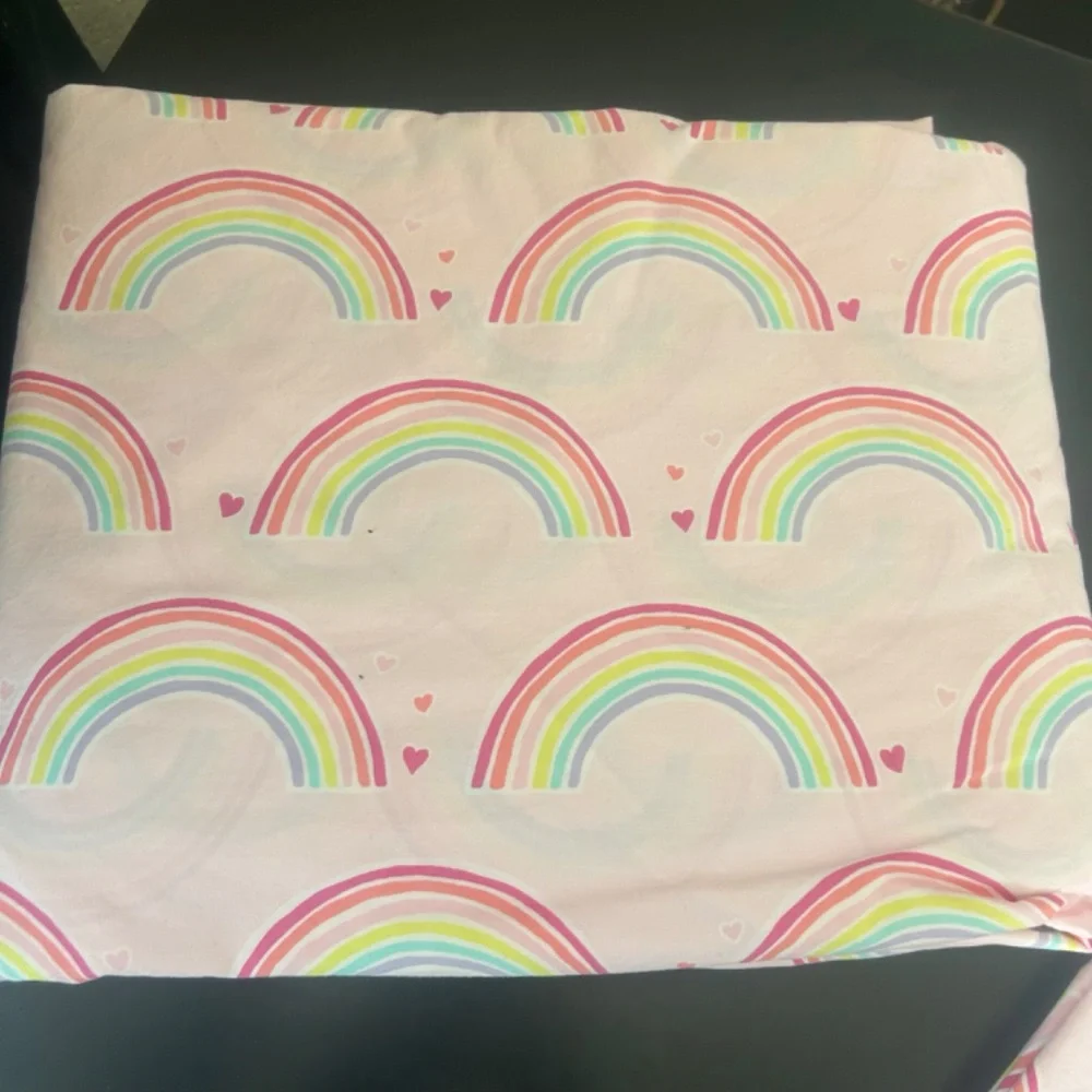 Pottery Barn Kids Rainbow Duvet Full/Queen with 2 Shams